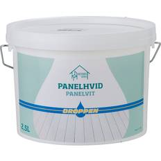 Droppen Interiörlack Transparent 2.5 L Panel Vit Vit