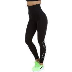 Maternité et Allaitement 2XU Postnatal Maternity Comp Tights Black/Silver, Female, Ropa, maternidad, Fitness, Negro/Plateado