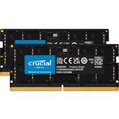 64 Go - SO-DIMM DDR5 Mémoires RAM Crucial SO-DIMM DDR5 5600MHz 2x32GB (CT2K32G56C46S5)