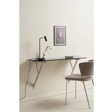 Jotex Rektangulære Skrivebord Jotex KULLABERG Krom/glas Skrivebord