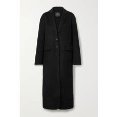 Cashmere Outerwear Anine Bing Black Quinn Coat Black