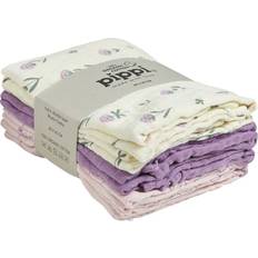 Multikleur Wasbare luiers Pippi Muslin Cloths 6-pack Orchid