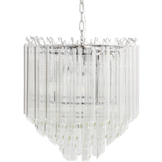 AURO takkrona Glas/krom