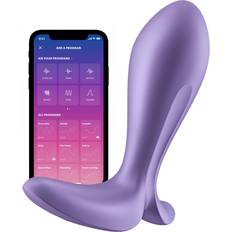 Satisfyer Intensity Plug’ 8,8 cm, mit App lila