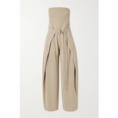Ami Paris Jumpsuits & Overaller Ami Paris Strapless Jumpsuit - Brown