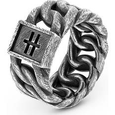 Argent - Homme Bagues UNSAME Bague pour hommes 88339207 925 Argent Argenté