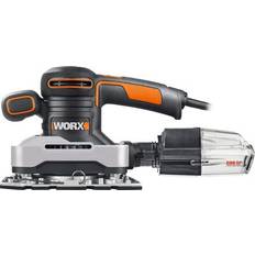 Worx Ponceuses Orbitales à Feuilles Worx WX642.1 Ponceuse Portative 12000 Tr/min Orange Argent 2701 W