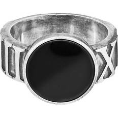 Caï Bague pour hommes 132270824-060 925 Argent Noir