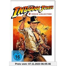 Film-DVDs Indiana Jones 1-4 DVD-Box