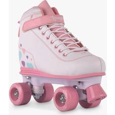 White Roller Skates Lmnade Quad Roller Skates White Hearts