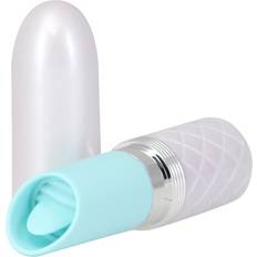 Pillow Talk Blauwe Siliconen Lusty Luxurious Flickering Massager bullet vibrator van