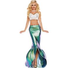 Party King Under The Sea Mermaid Costume Green Purple M
