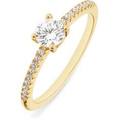 Femme Bijoux vente FAVS Bague pour femme 88605284 925 Argent Or Jaune