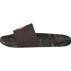 Braun - Herren Slides Polo Ralph Lauren Signature Camo Slide Surplus Camo, Unisex, Shoes, Sandals and Slippers, sandals, Brown