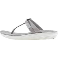 Keen Woman Slippers & Sandals Keen Damaya Flip Sandalias y Pantuflas - Blanco/Gris