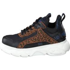 Buffalo Svarta Skor Buffalo Cld Chai Leopard Black Svart