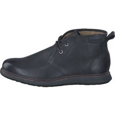 Svarte Chukka boots Sebago Smyth Chukka Black Leather