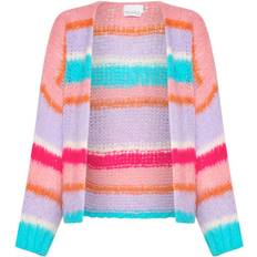 Noella Cardigan Rose/Blue/Lilac Mix