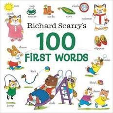 Richard Scarry's 100 First Words Richard Scarry (Papbog)