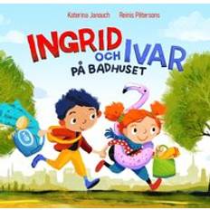 Ingrid och Ivar på badhuset (Inbunden)