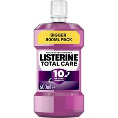 Listerine total 10 in 1 mouthwash 600ml clean mint ref e129