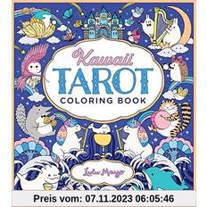 Loisirs et Artisanat Livres Kawaii Tarot Coloring Book