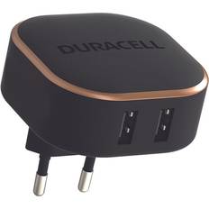 Duracell Oplader Batterier & Opladere Duracell Lader 2x USB-A 4.8A