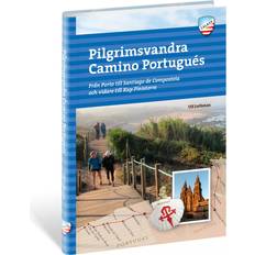 Pilgrimsvandra Camino Portugués : Från Porto till Santiago de Compostela och Vidare till Kap Finisterre (Bog) (Hæftet)