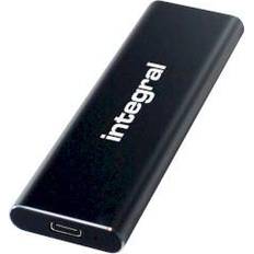 Harddisk Integral SlimXpress Portable SSD 2 TB Schwarz (2000GB) Externe SSD, Schwarz