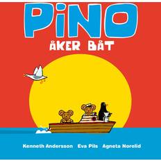 Pino åker båt (Inbunden)