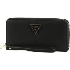 Guess Synthetic Leather Wallet - Black