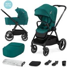 Poussettes Kinderkraft Poussette Combinée Nea Nature Vibes - Vert - 4 Roues Mixte