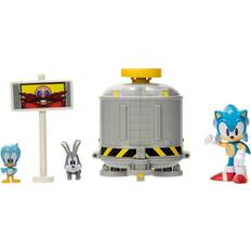 Egel Actiefiguren JAKKS Pacific Sonic the Hedgehog 6.35cm Diorama Set Level Clear