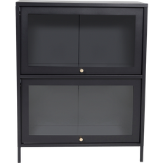 Venture Home Skab Venture Home Lavt Bonnie Sort Vitrineskab