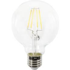Litecraft Light Bulb E27 Edison Screw 4W LED Filament Globe Clear