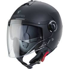 Black riviera Caberg Riviera V4 jet helmet black