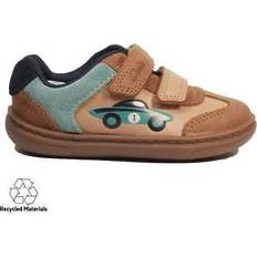 Clarks Sneakers Children's Shoes Clarks Kids Flash Racer Walking Shoes - Tan Leather