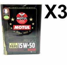 Motul 0w30 Huiles moteur Motul Classic Oil 15W-50 2I 2 Litres Huile moteur 4L