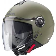 Caberg Motorcycle Helmets Caberg Riviera V4 X Jet Helmet - Matt Dark Green