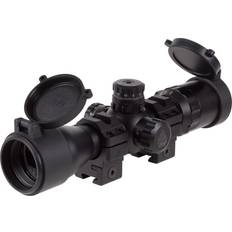 Chasse UTG 3-12x32 BugBuster Riflescope, SFP Mil-Dot Ret, Side Focus, 1&quot Tube, Rings