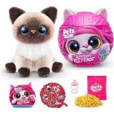 Animals Interactive Pets Zuru Pet's Smitten Kitten's Interactive Plush Assorted