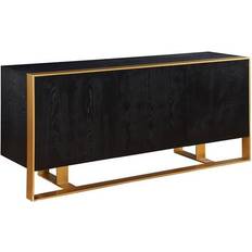 Best Master Furniture Cabinets Best Master Furniture Verona Black Sideboard