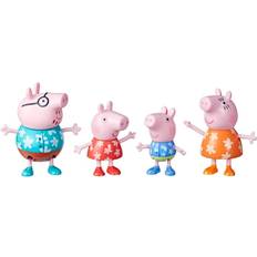 Peppa Pig Ensembles de jeu Peppa Pig Assortiment de packs de 4 figurines 's Aventures et sa famille Blanc