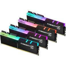 G.Skill 128 GB - DDR4 RAM Memory G.Skill TridentZ RGB Series 128GB (4 x 32GB) 288-Pin PC RAM DDR4 3200 (PC4 25600) Desktop Memory Model F4-3200C16Q-128GTZR