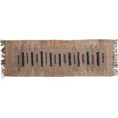 Storied Home Jute Runner Black