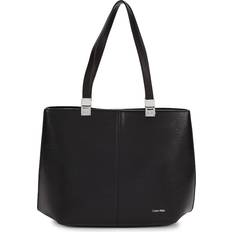 Calvin Klein Totes & Shopping Bags Calvin Klein Granite Geometric Tote, Black/Silver