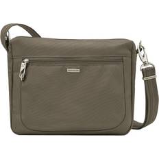 Travelon RFID Anti-Theft Small Cross Body Brown