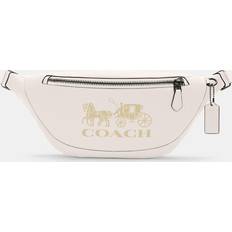 Leather - White Bum Bags Coach Warren Belt Bag With Horse And Carriage