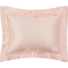 Seda Textiles Gingerlily Solid Silk Boudoir Sham Funda de almohada Rosa