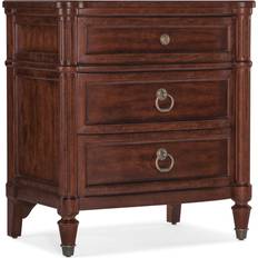 Brown Bedside Tables Hooker Furniture Charleston Maraschino Cherry Bedside Table 19x30"